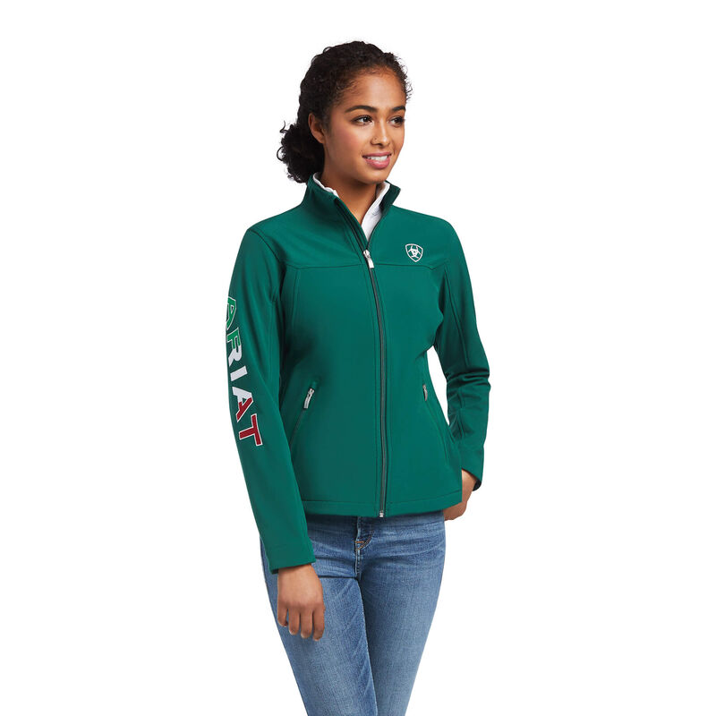 Ariat Jacke Damen - Classic Team Softshell Mexico Grün ( QPKJE-4780 )